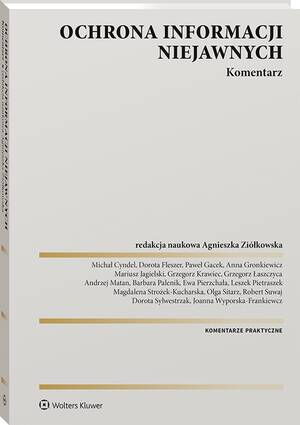 Ochrona informacji niejawnych. Komentarz — okładka e-booka