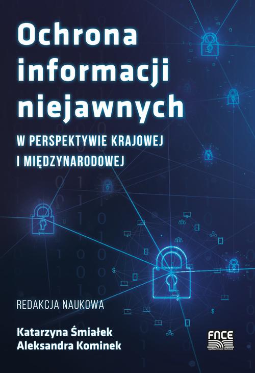 Ochrona informacji niejawnych w perspektywie krajowej i międzynarodowej — okładka e-booka