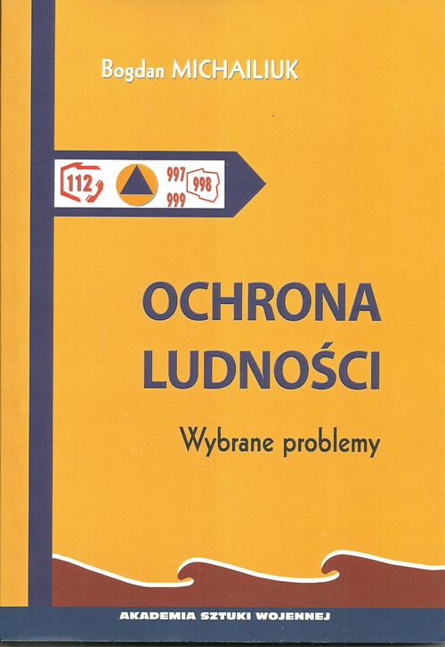 Ochrona ludności. Wybrane problemy — okładka e-booka