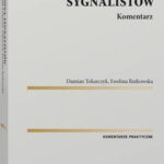 Ochrona sygnalistów. Komentarz — okładka e-booka