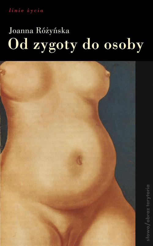 Od zygoty do osoby — okładka e-booka