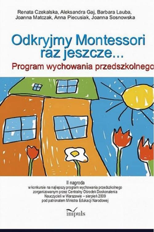 Odkryjmy Montessori raz jeszcze — okładka e-booka