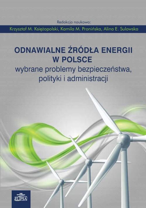Odnawialne źródła energii w Polsce — okładka e-booka