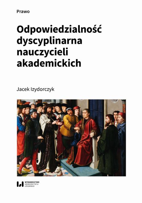 Odpowiedzialność dyscyplinarna nauczycieli akademickich — okładka e-booka