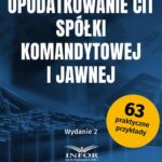 Tytuł: Opodatkowanie CIT spółki komandytowej i jawnej wyd.2
Autor: Radosław Kowalski
Wydawnictwo: Infor
Formaty: PDF