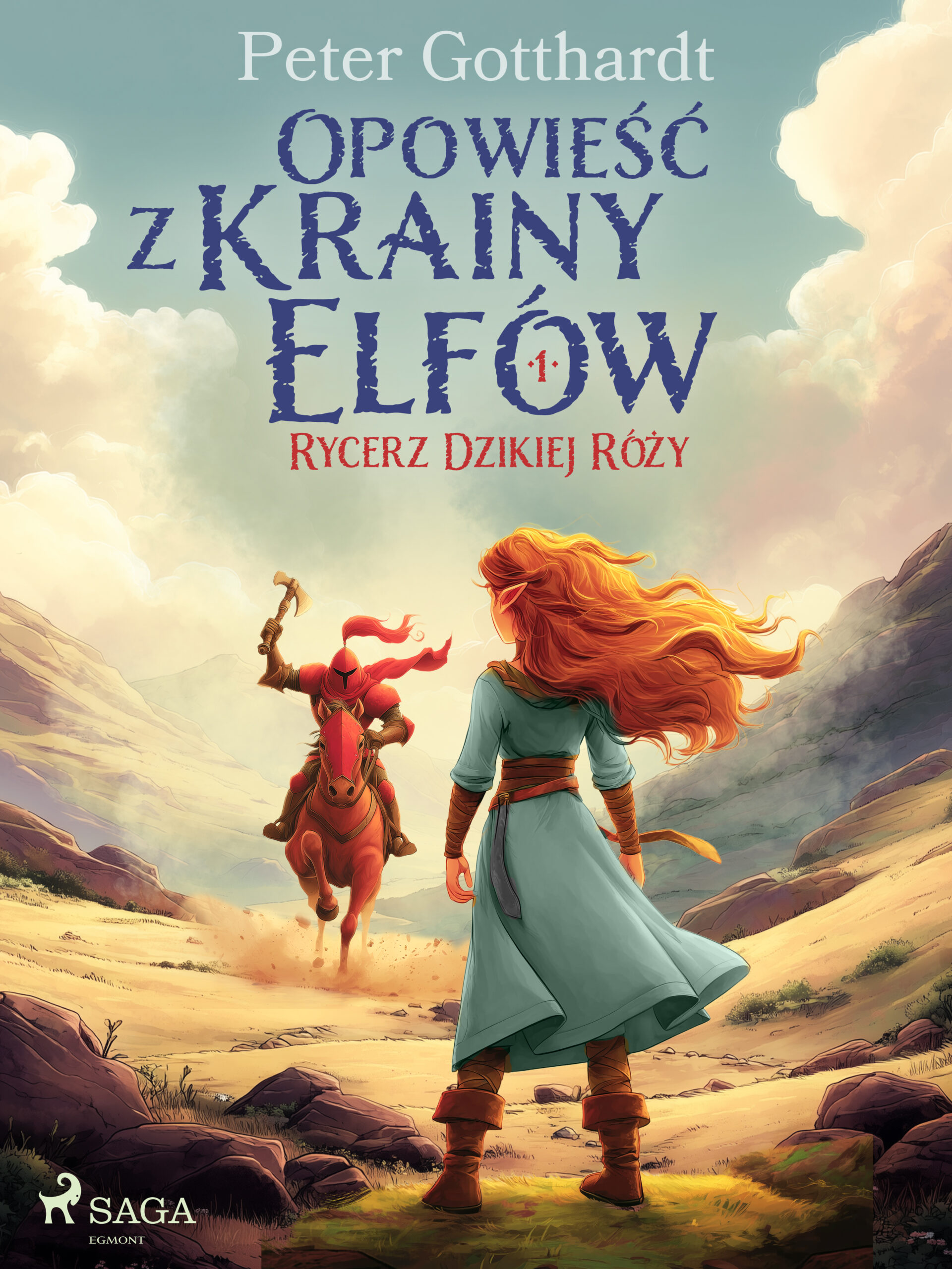 Opowieść z Krainy Elfów 1 – Rycerz Dzikiej Róży (#1) — okładka e-booka