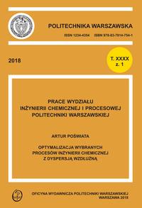 Tytuł: Optymalizacja wybranych procesów inżynierii chemicznej z dyspersją wzdłużną
Autor: Artur Poświata
Wydawnictwo: Oficyna Wydawnicza Politechniki Warszawskiej
Formaty: PDF
