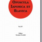 Opuscula Iaponica et Slavica Vol. 4 — okładka e-booka