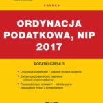 Ordynacja podatkowa, NIP 2017 — okładka e-booka