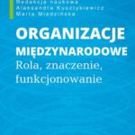 Organizacje międzynarodowe — okładka e-booka
