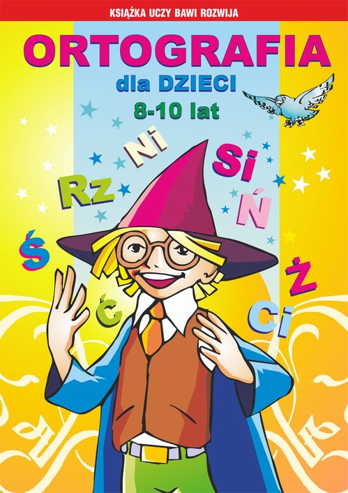 Ortografia dla dzieci 8-10 lat — okładka