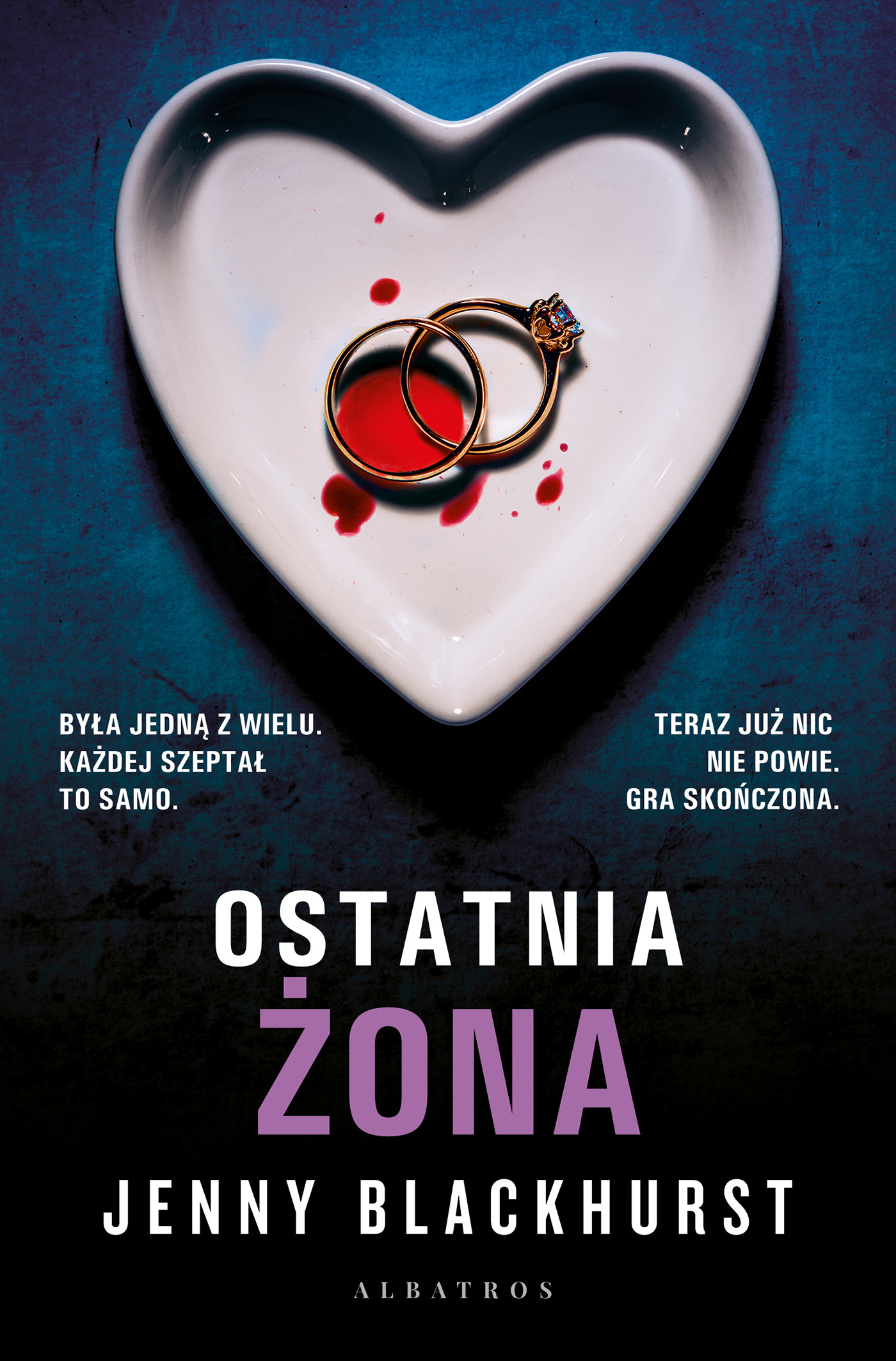 Tytuł: Ostatnia żona
Autor: Jenny Blackhurst
Wydawnictwo: Albatros
Formaty: EPUB, MOBI