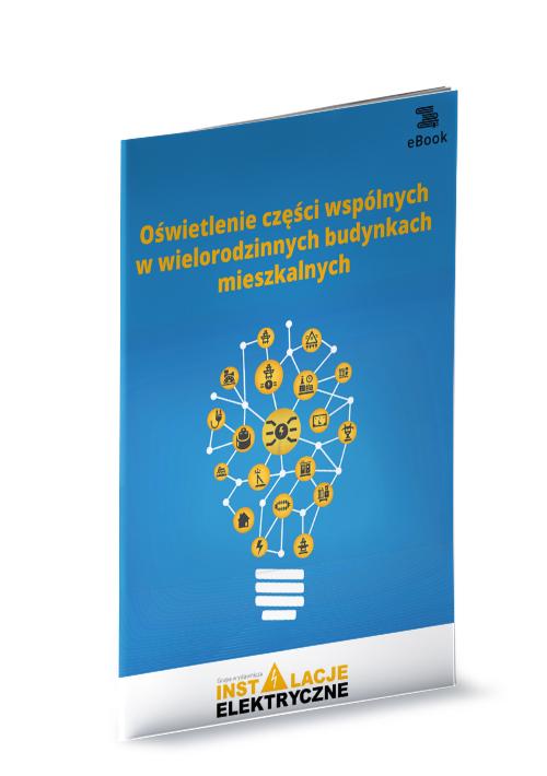 Oświetlenie części wspólnych w wielorodzinnych budynkach mieszkalnych — okładka e-booka