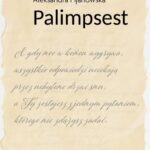 Palimpsest — okładka e-booka
