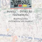 Pamięć - dyskurs - tożsamość — okładka e-booka