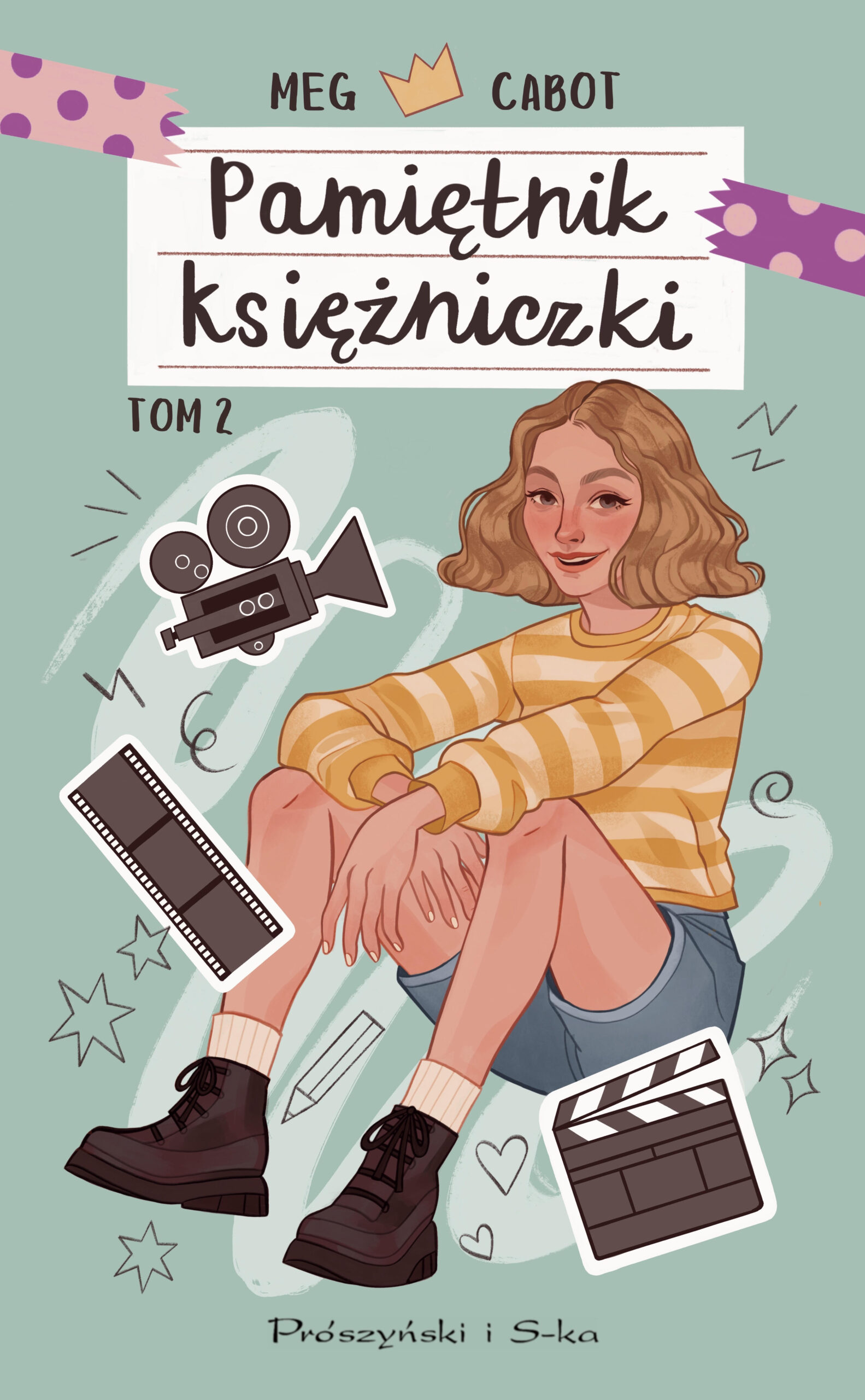 Pamiętnik księżniczki. Tom 2. Księżniczka w blasku reflektorów — okładka e-booka