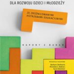 Partnerstwo środowiskowe dla rozwoju dzieci i młodzieży ze zróżnicowanymi potrzebami edukacyjnymi. Raport z badań — okładka e-booka