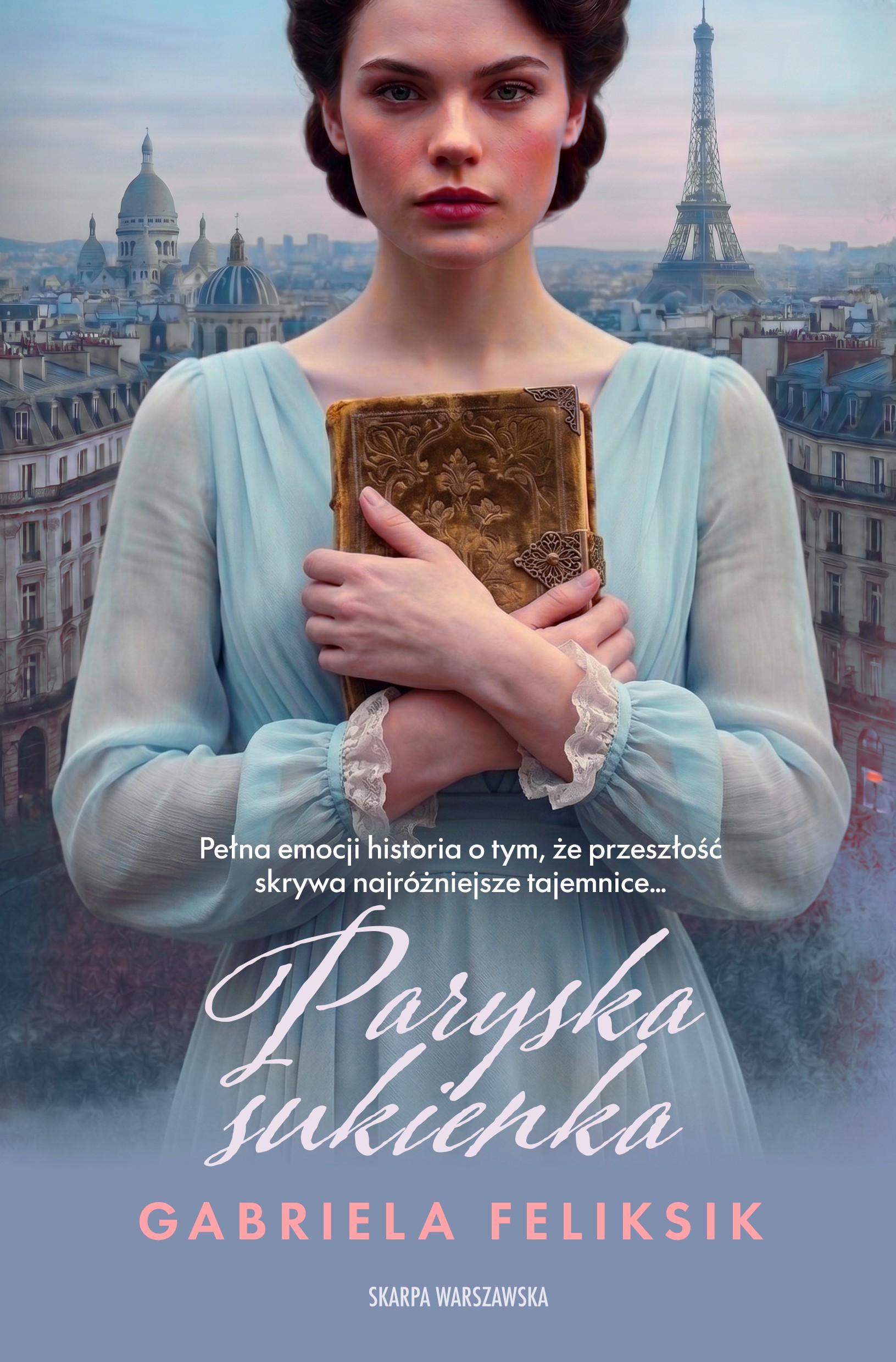 Tytuł: Paryska sukienka
Autor: Gabriela Feliksik
Wydawnictwo: Skarpa Warszawska
Formaty: EPUB, MOBI