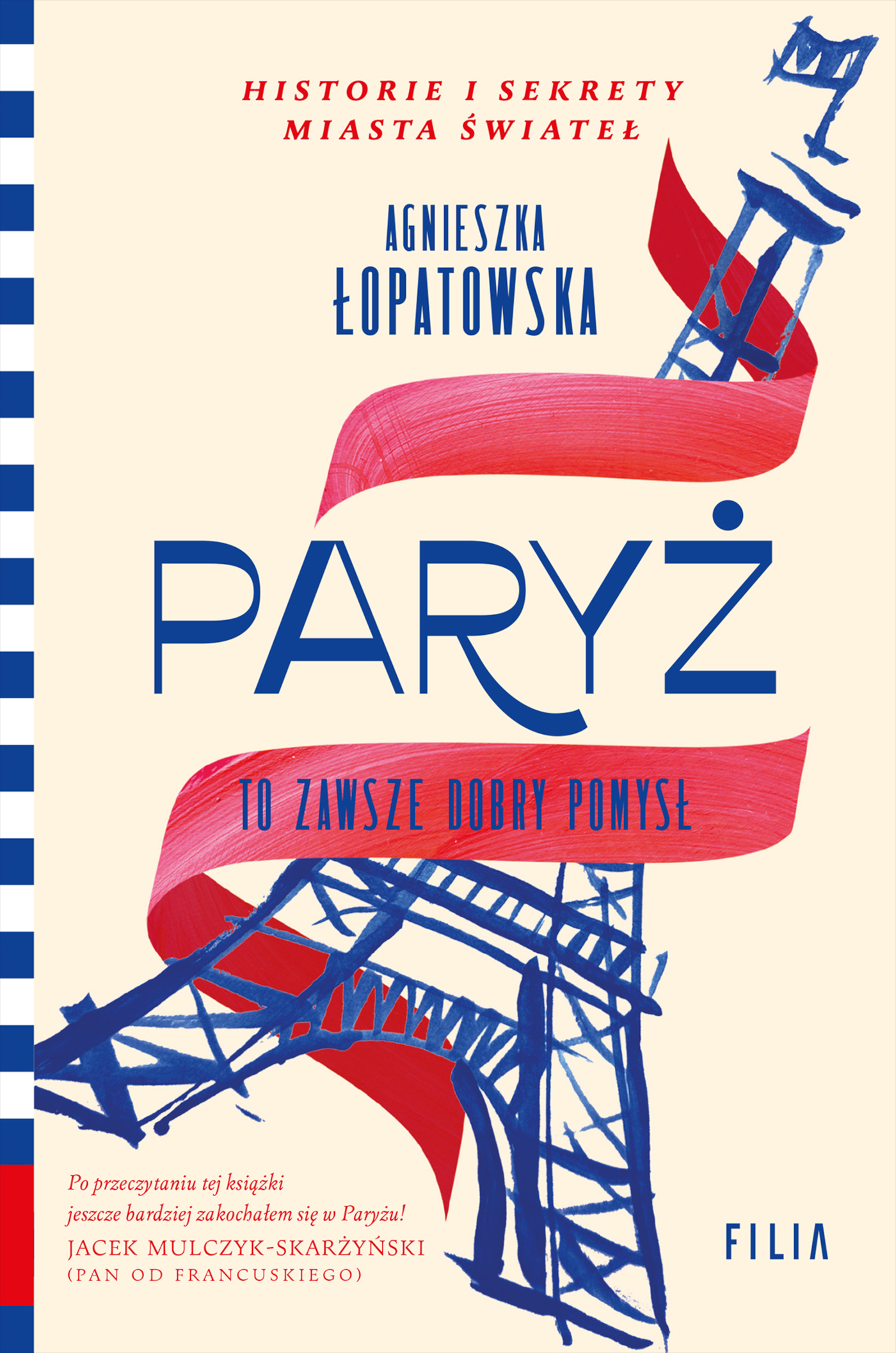 Tytuł: Paryż to zawsze dobry pomysł
Autor: Agnieszka Łopatowska
Wydawnictwo: FILIA
Formaty: EPUB, MOBI