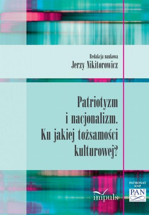 Patriotyzm i nacjonalizm — okładka e-booka