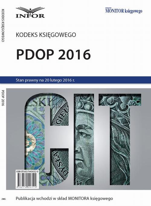 PDOP 2016 — okładka e-booka