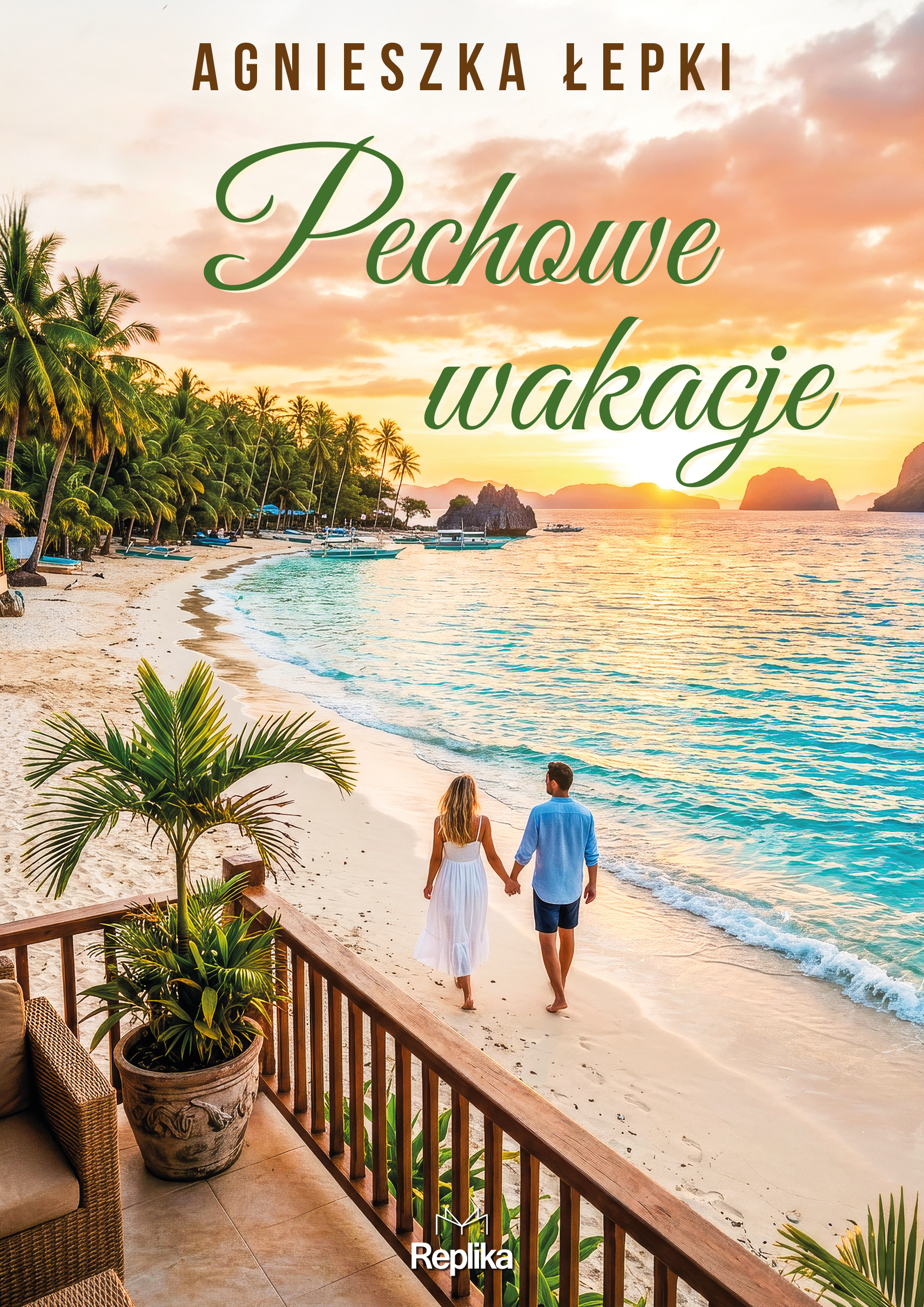 Pechowe wakacje — okładka e-booka