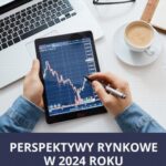 PERSPEKTYWY RYNKOWE W 2024 ROKU Raport specjalny Złoto czy akcje? — okładka e-booka