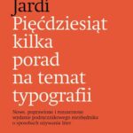 Pięćdziesiąt kilka porad na temat typografii — okładka e-booka