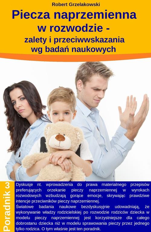 Piecza naprzemienna w rozwodzie — okładka e-booka