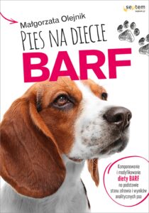 Tytuł: Pies na diecie BARF. Komponowanie i modyfikowanie diety BARF na podstawie stanu zdrowia i wyników analitycznych psa
Autor: Małgorzata Olejnik
Wydawnictwo: Septem
Formaty: EPUB, PDF, MOBI