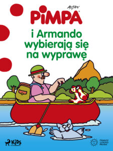 Pimpa i Armando wybierają się na wyprawę — okładka e-booka