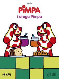 Pimpa i druga Pimpa — okładka e-booka