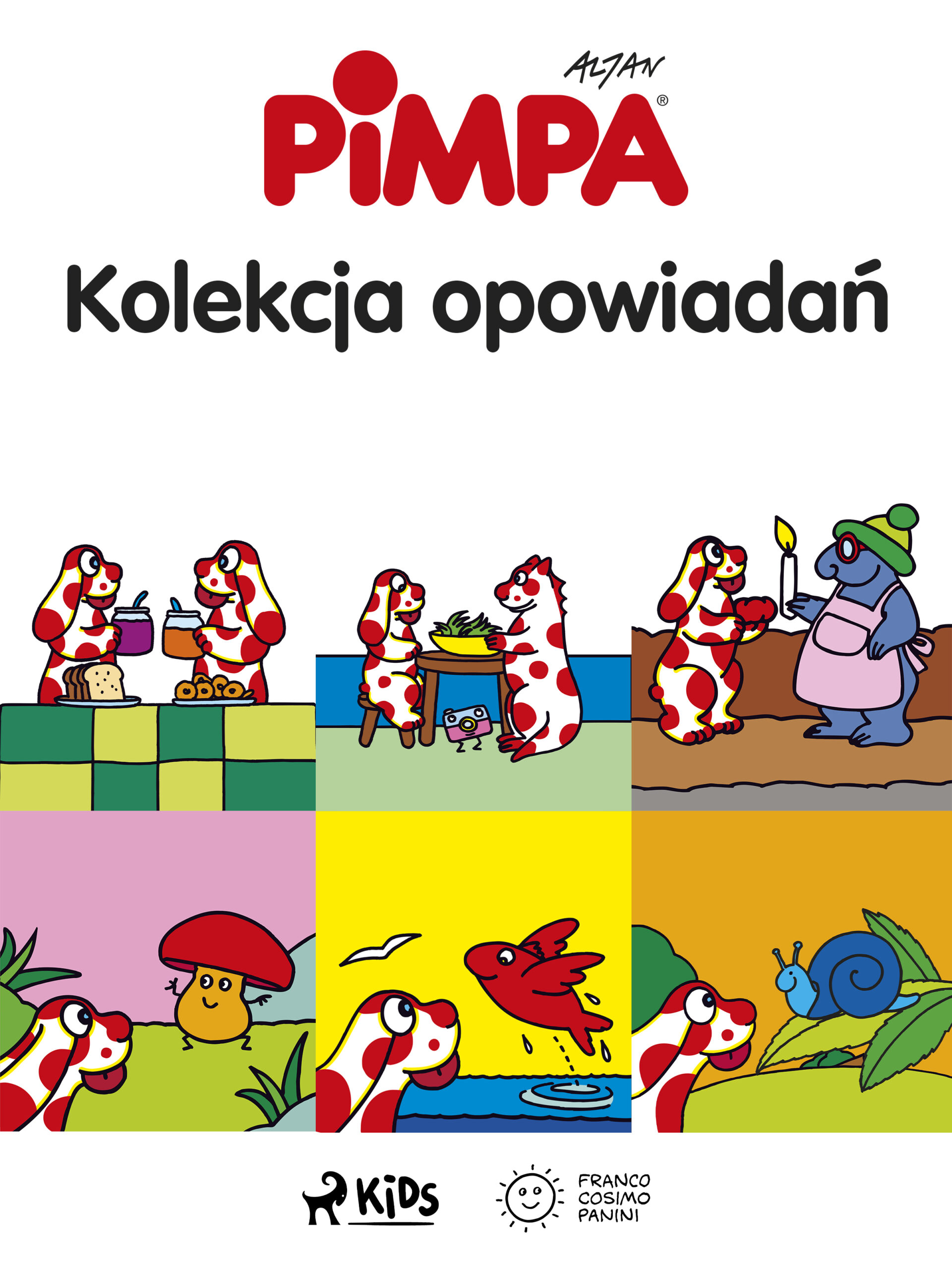 Pimpa - Kolekcja opowiadań — okładka e-booka