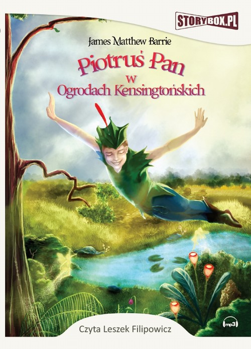Tytuł: Piotruś Pan w Ogrodach Kensingtońskich
Autor: James Matthew  Barrie
Wydawnictwo: Storybox
Formaty: MP3