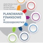 Planowanie finansowe w przedsiębiorstwie — okładka e-booka