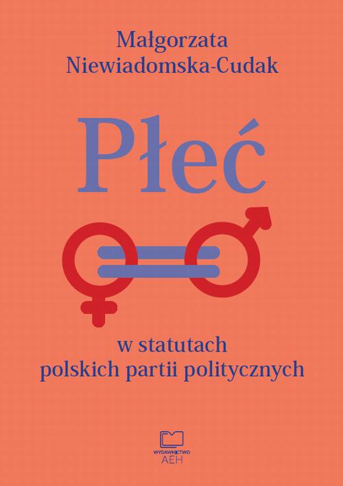 Płeć w statutach polskich partii politycznych — okładka e-booka