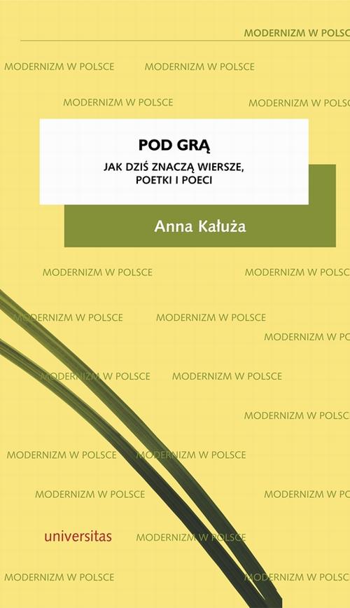 Pod grą — okładka e-booka