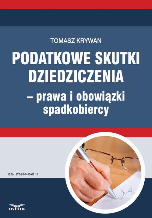 Podatkowe skutki dziedziczenia − prawa i obowiązki spadkobiercy — okładka e-booka