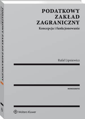Podatkowy zakład zagraniczny — okładka e-booka