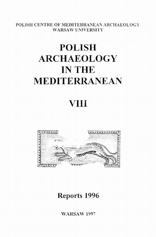 Tytuł: Polish Archaeology in the Mediterranean 8
Autor: 
Wydawnictwo: Wydawnictwa Uniwersytetu Warszawskiego
Formaty: PDF