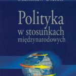 Polityka w stosunkach międzynarodowych — okładka e-booka