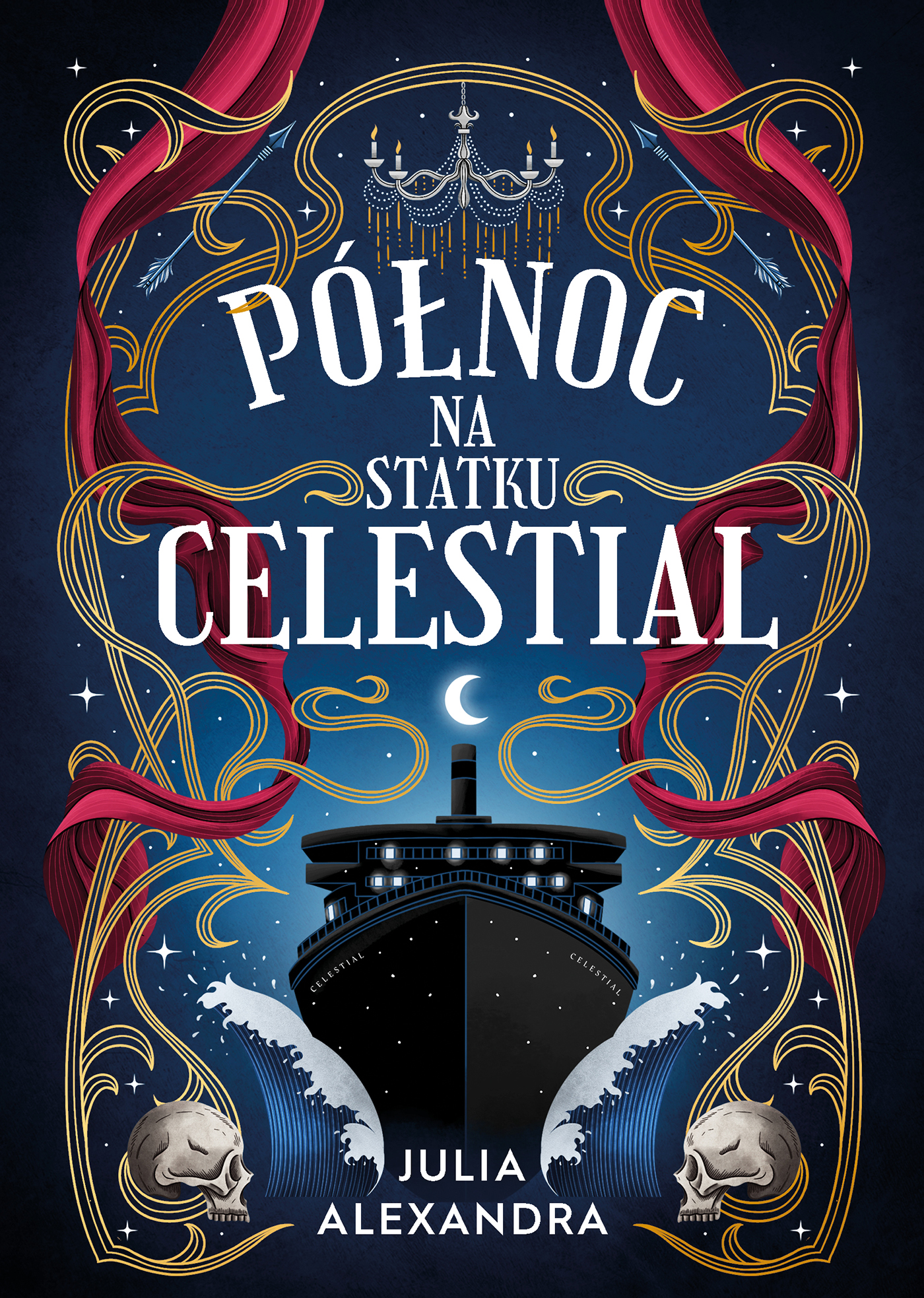 Tytuł: Północ na statku Celestial
Autor: Julia Alexandra
Wydawnictwo: You&YA
Formaty: EPUB, MOBI