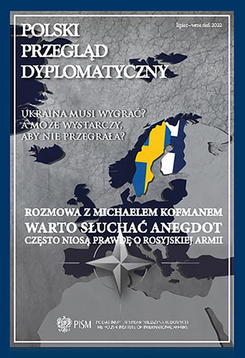 Polski Przegląd Dyplomatyczny 3/2022 — okładka wydania