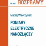 Pomiary elektryczne nanozłączy — okładka e-booka