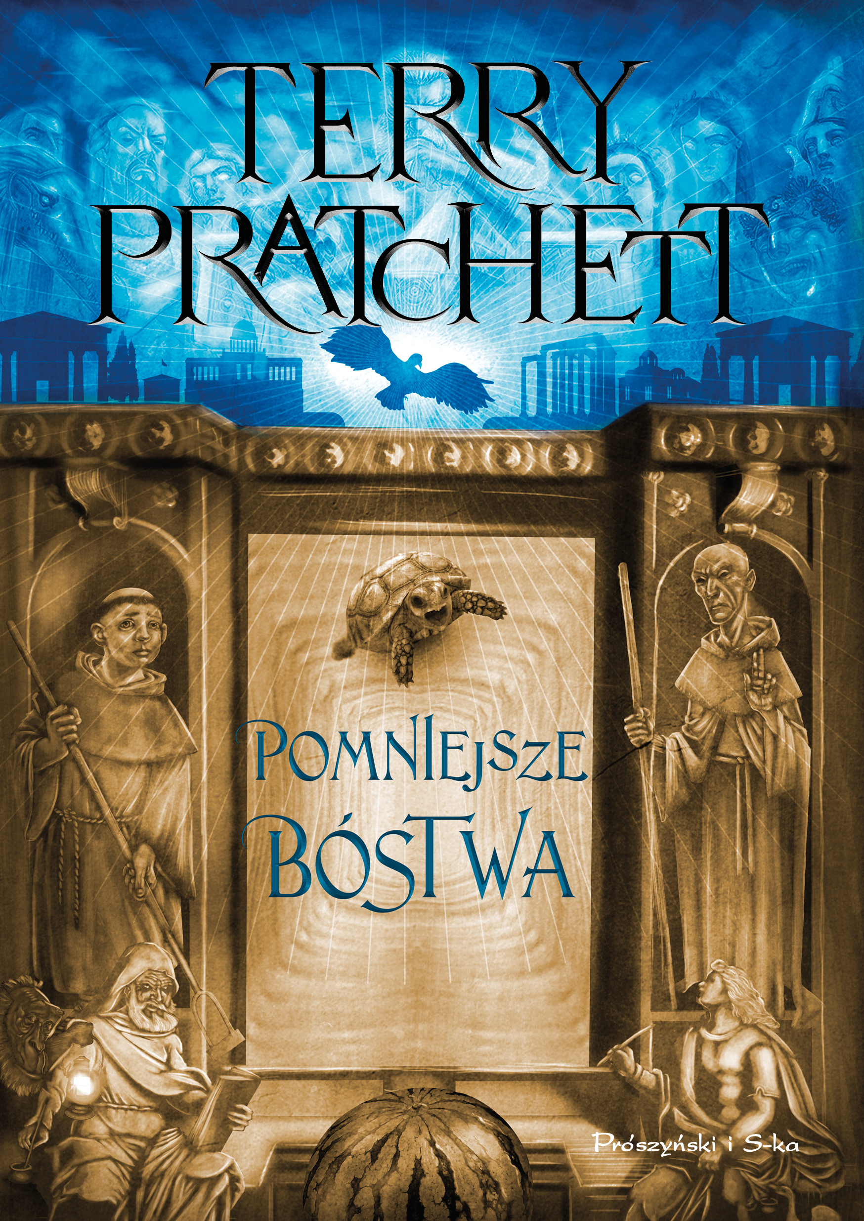 Pomniejsze bóstwa — okładka e-booka