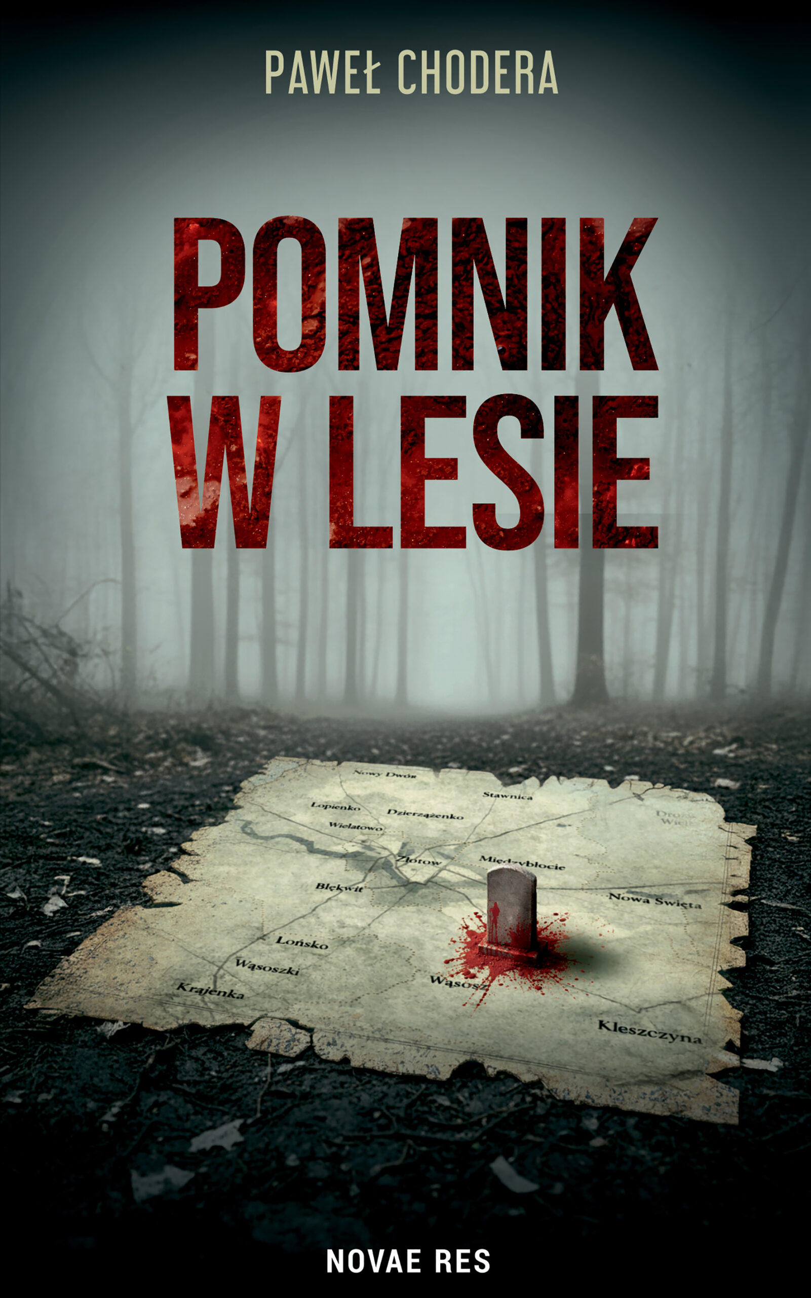 Pomnik w lesie — okładka e-booka