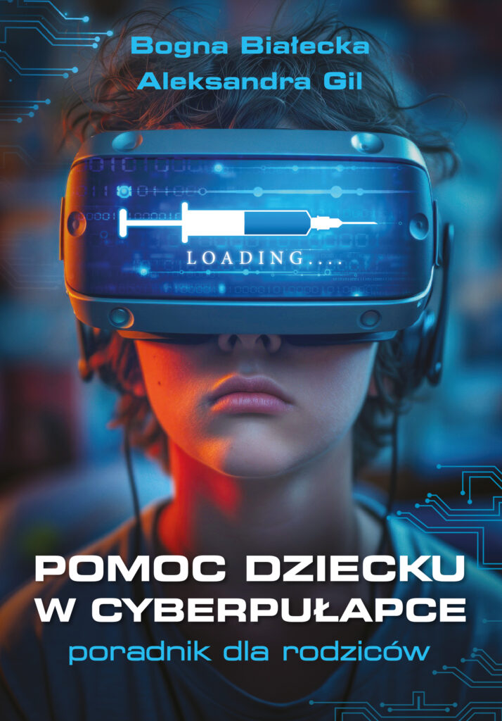 Pomoc dziecku w cyberpułapce. Poradnik dla rodziców — okładka