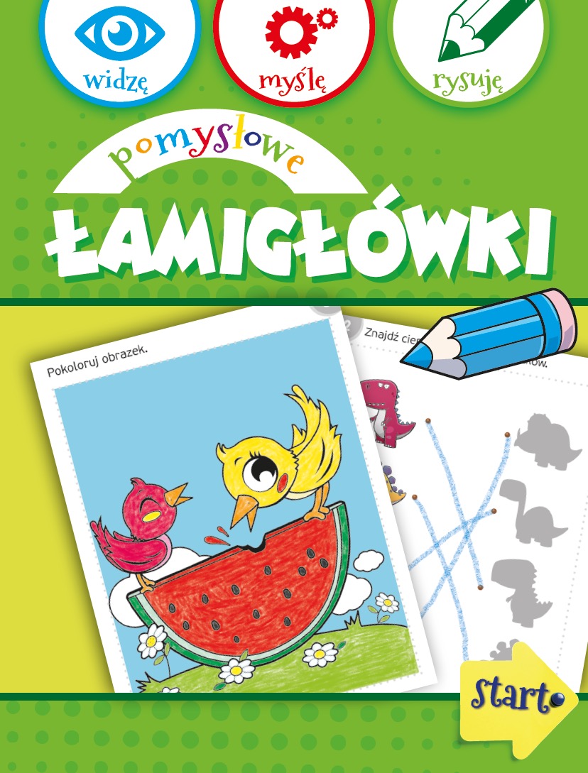 Tytuł: Pomysłowe łamigłówki
Autor: 
Wydawnictwo: Wydawnictwo Olesiejuk
Formaty: PDF