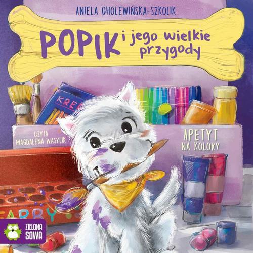 Tytuł: Popik i jego wielkie przygody. Apetyt na kolory
Autor: Aniela Cholewińska-Szkolik
Wydawnictwo: Zielona Sowa
Formaty: MP3