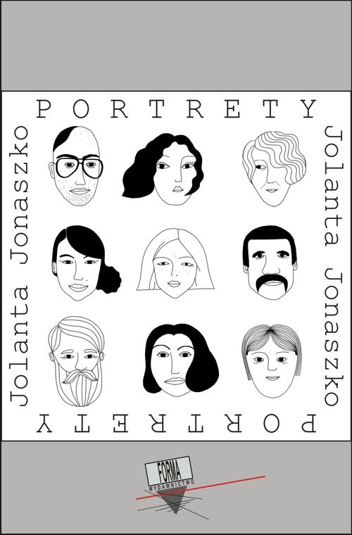 Portrety — okładka e-booka